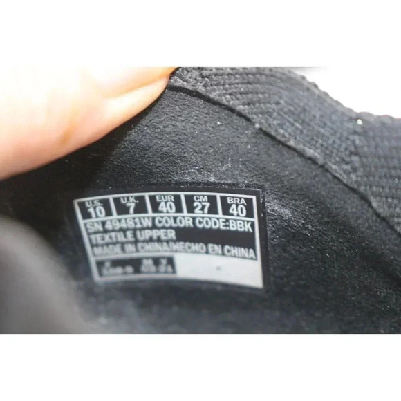 Skechers Women's Seager Stat-Slip Ons-Wide Fit-Air-Cooled Memory Foam-Size 10 - Picture 6 of 9